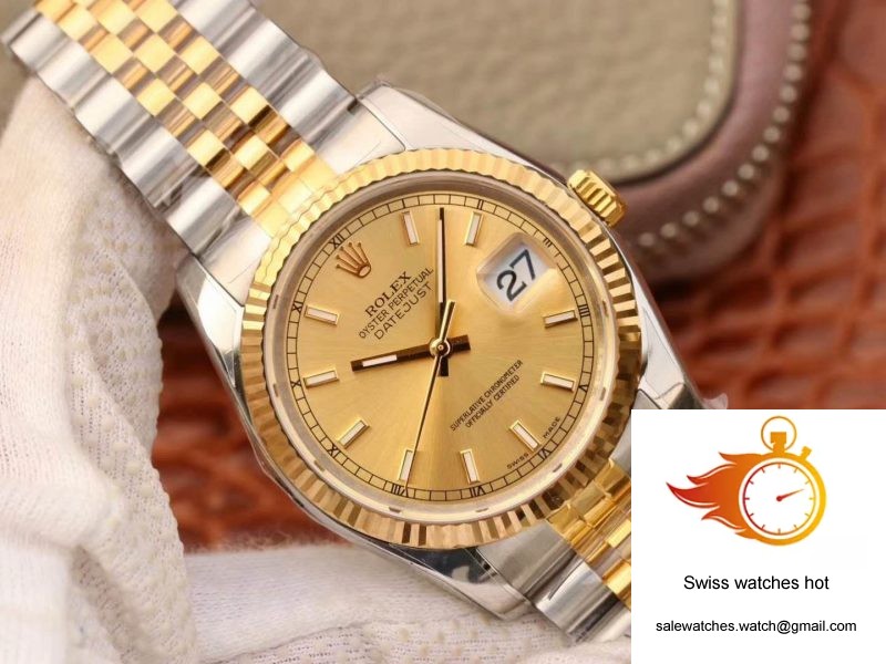 Rolex Datejust 36MM 116233 AR Factory V2 Champagne Dial 2 Rolex Datejust 36MM 116233 AR Factory V2 Champagne Dial 2