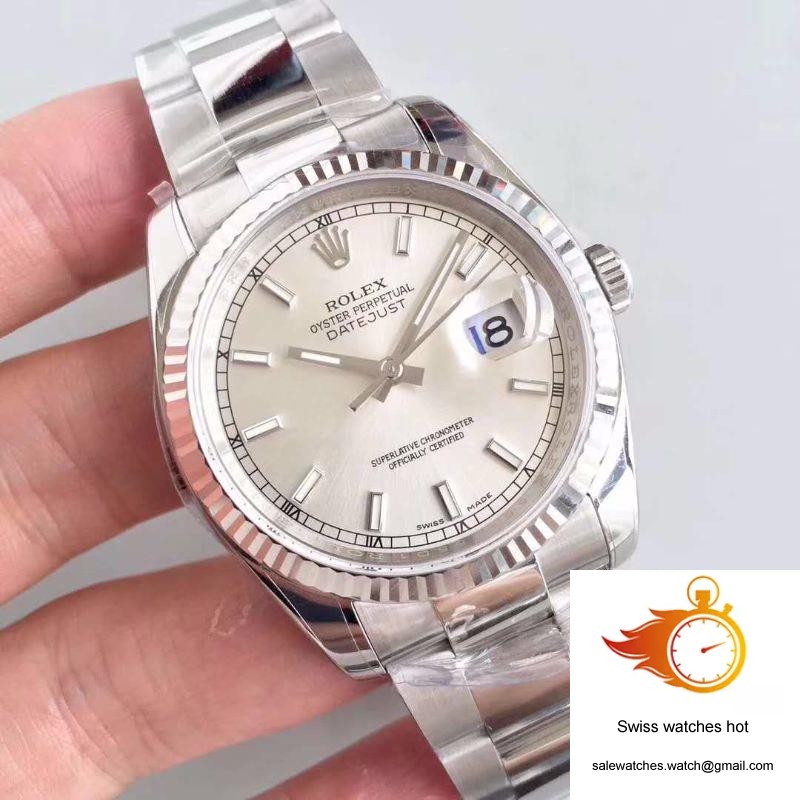 Rolex Datejust II 126334 36MM AR Factory Ivory Dial 2 Rolex Datejust II 126334 36MM AR Factory Ivory Dial 2