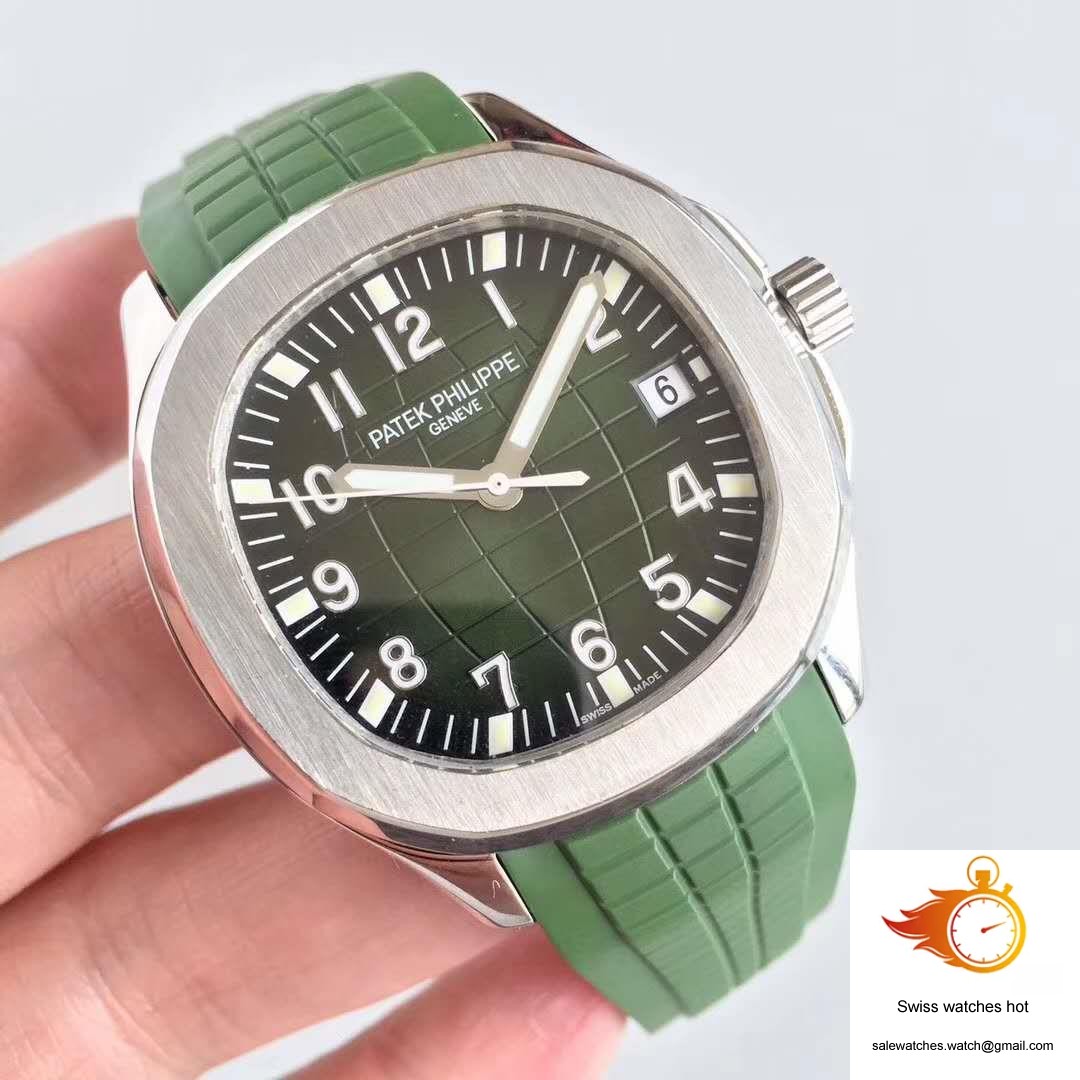 Patek Philippe Aquanaut Jumbo 5167A PF Factory Green Dial 2 Patek Philippe Aquanaut Jumbo 5167A PF Factory Green Dial 2