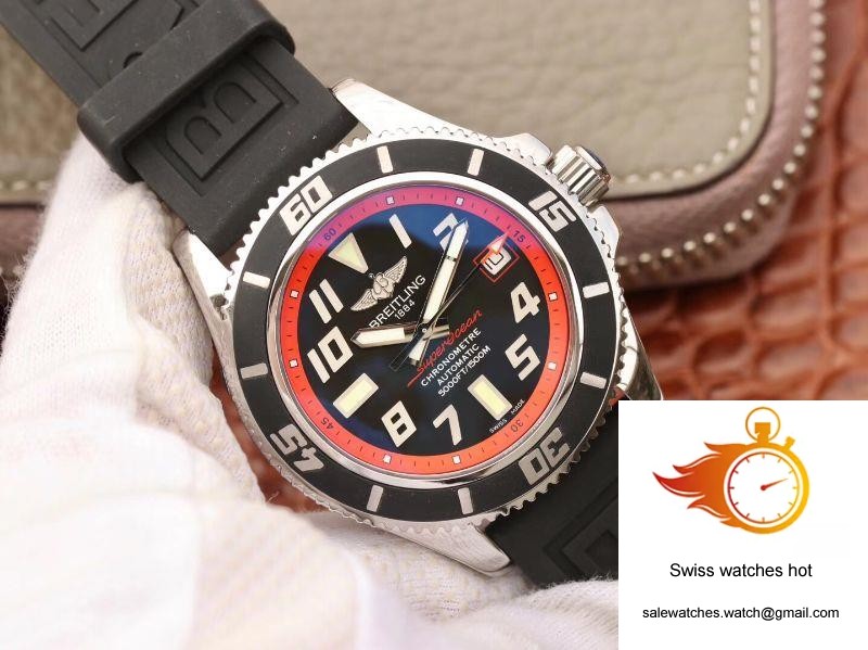 Breitling Superocean 42 Abyss Red A1736402/BA31BKRD ZF Factory Black Dial 2 Breitling Superocean 42 Abyss Red A1736402/BA31BKRD ZF Factory Black Dial 2