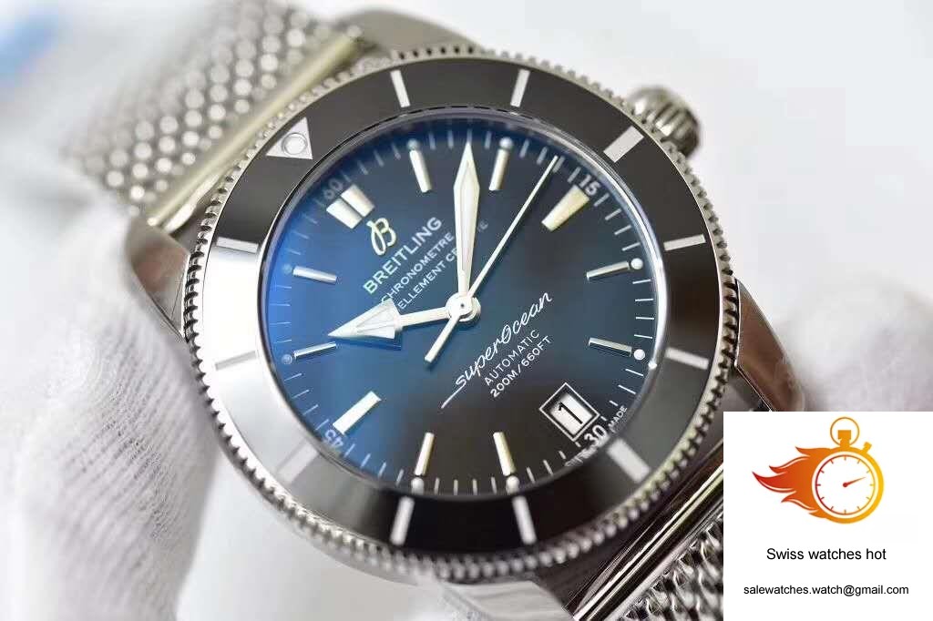 Breitling Superocean Heritage II 42 AB2010121B1A1 GF Factory Blue Dial 2 Breitling Superocean Heritage II 42 AB2010121B1A1 GF Factory Blue Dial 2