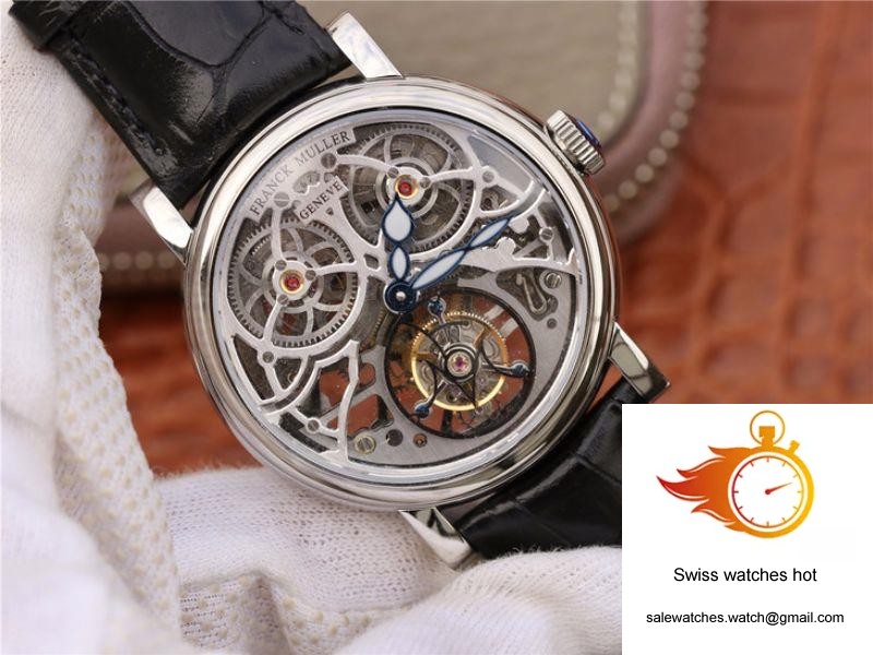 Franck Muller Giga Tourbillon 7048 T G SQT BR Silver Skeleton Dial 2 Franck Muller Giga Tourbillon 7048 T G SQT BR Silver Skeleton Dial 2