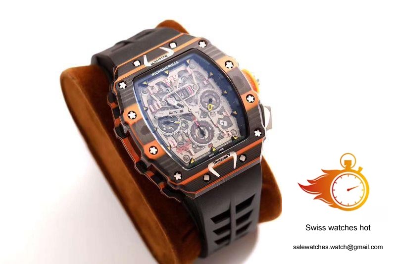 Richard Mille RM011-03 McLaren Automatic Flyback Chronograph KV Factory Skeleton Dial 2 Richard Mille RM011-03 McLaren Automatic Flyback Chronograph KV Factory Skeleton Dial 2