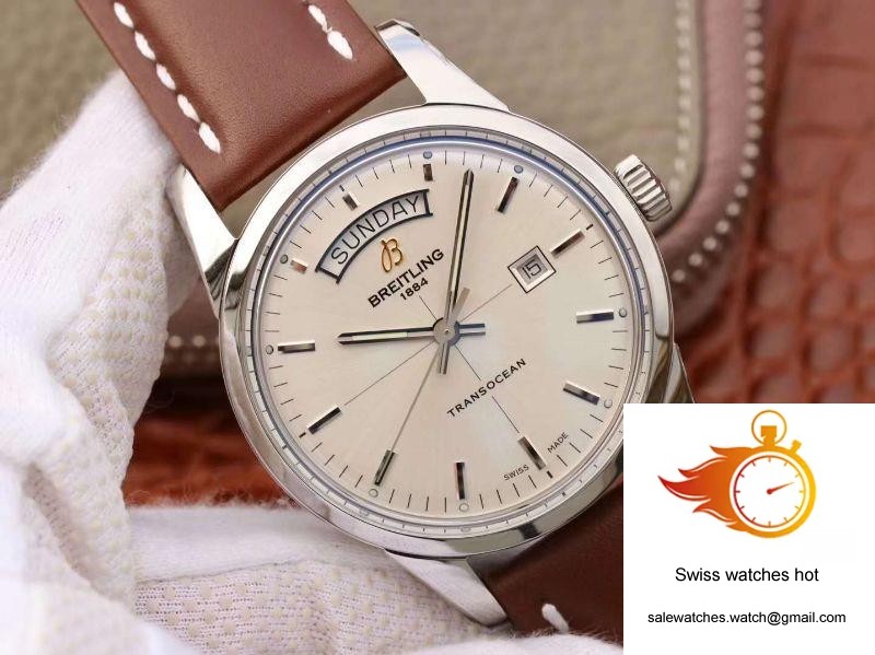 Breitling Transocean Day Date A4531012/G751/437X/A20BA.1 V7 Silver Dial 2 Breitling Transocean Day Date A4531012/G751/437X/A20BA.1 V7 Silver Dial 2