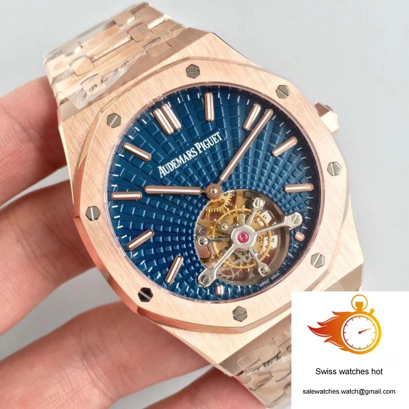 Audemars Piguet Royal Oak Tourbillon Extra Thin 26522 R8 Factory Blue Dial 2 Audemars Piguet Royal Oak Tourbillon Extra Thin 26522 R8 Factory Blue Dial 2