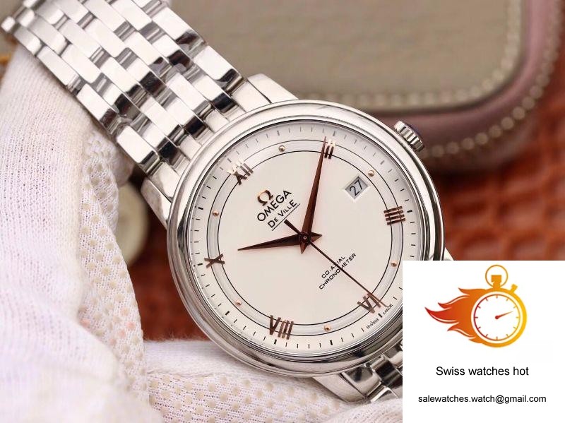 Omega De Ville Prestige 424.10.40.20.02.002 MKS Factory Silver Dial 2 Omega De Ville Prestige 424.10.40.20.02.002 MKS Factory Silver Dial 2