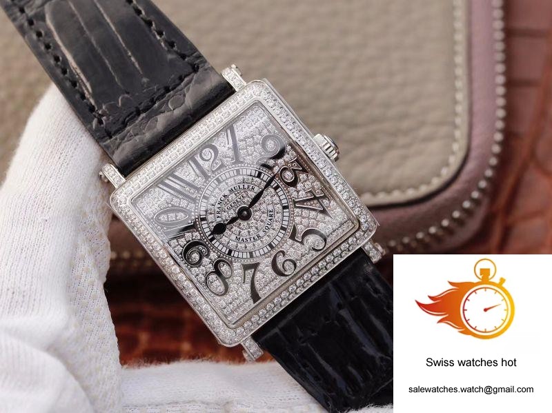 Franck Muller Master Square Ladies 6002 M QZ D Diamond Dial GF Factory 2 Franck Muller Master Square Ladies 6002 M QZ D Diamond Dial GF Factory 2