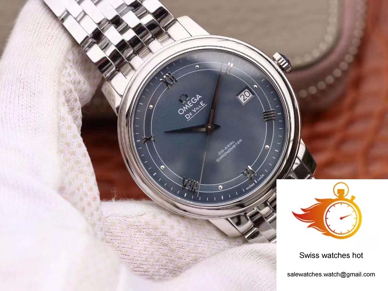 Omega De Ville Prestige 424.10.40.20.03.002 MKS Factory Blue Dial 2 Omega De Ville Prestige 424.10.40.20.03.002 MKS Factory Blue Dial 2