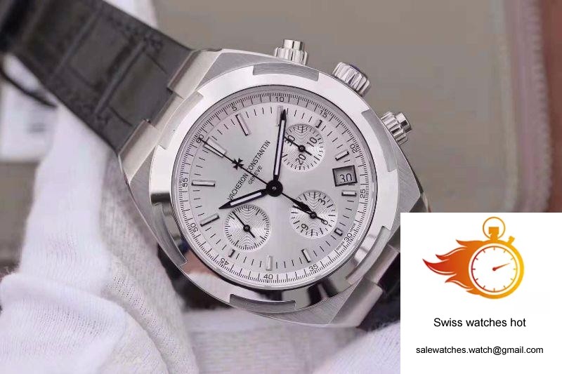 Vacheron Constantin Overseas Chronograph 5500V/110A-B075 8F Factory Silver Dial 2 Vacheron Constantin Overseas Chronograph 5500V/110A-B075 8F Factory Silver Dial 2