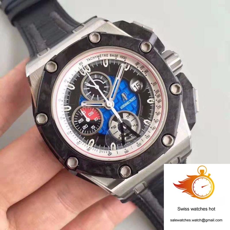 Audemars Piguet Royal Oak Offshore Grand Prix 26290PO.OO.A001VE.01 JF Factory V3 Blue Dial 2 Audemars Piguet Royal Oak Offshore Grand Prix 26290PO.OO.A001VE.01 JF Factory V3 Blue Dial 2