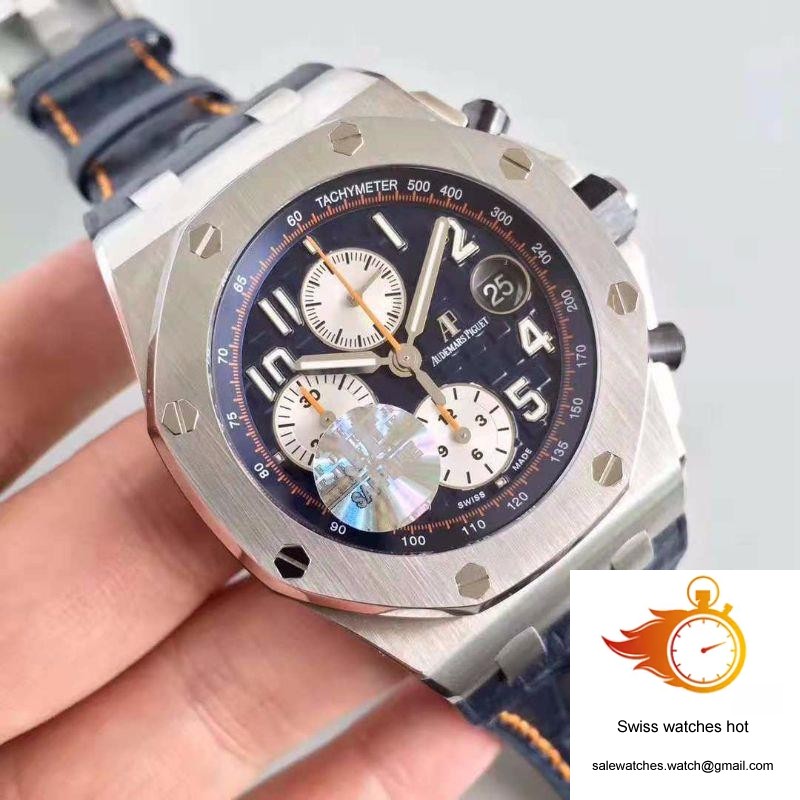 Audemars Piguet Royal Oak Offshore Navy 26470ST.OO.A027CA.01 JF Factory V2 Blue Dial 2 Audemars Piguet Royal Oak Offshore Navy 26470ST.OO.A027CA.01 JF Factory V2 Blue Dial 2
