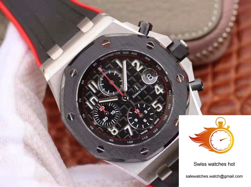 Audemars Piguet Royal Oak Offshore Chronograph Edition Dark Knight 26470 JF Factory V2 Black Dial 2 Audemars Piguet Royal Oak Offshore Chronograph Edition Dark Knight 26470 JF Factory V2 Black Dial 2