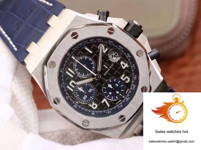 Audemars Piguet Royal Oak Offshore Chronograph 2018 SIHH 26470 JF Factory V2 Black Textured Dial 2 Audemars Piguet Royal Oak Offshore Chronograph 2018 SIHH 26470 JF Factory V2 Black Textured Dial 2