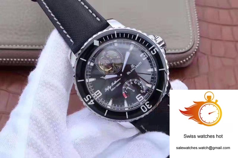 Blancpain Fifty Fathoms Tourbillon 8 Days 5025-1530-52A Black Dial 2 Blancpain Fifty Fathoms Tourbillon 8 Days 5025-1530-52A Black Dial 2