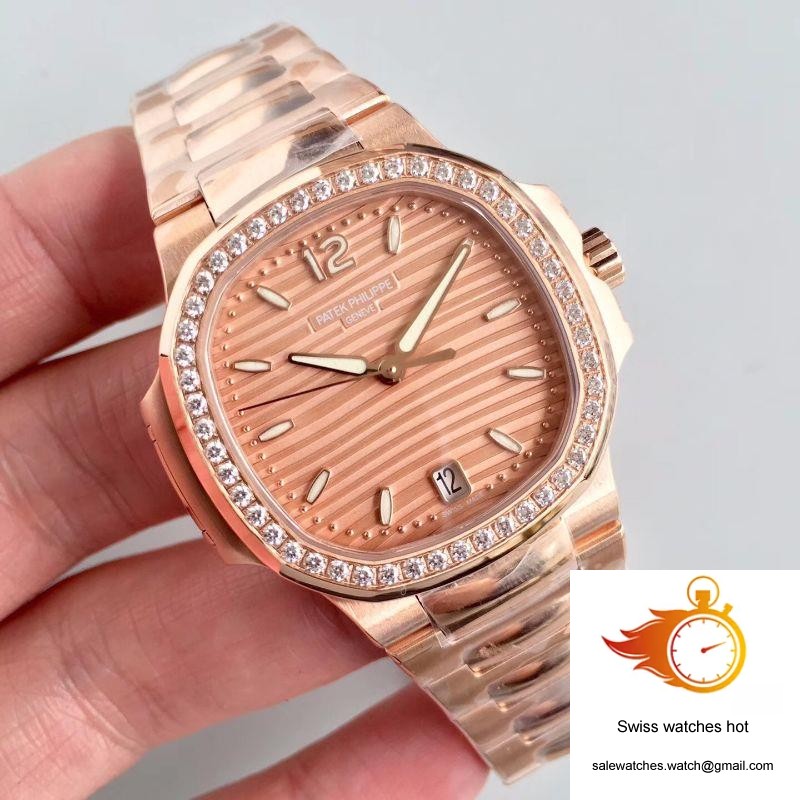 Patek Philippe Ladies Nautilus 7118/1200R PF Factory Rose Gold Dial 2 Patek Philippe Ladies Nautilus 7118/1200R PF Factory Rose Gold Dial 2