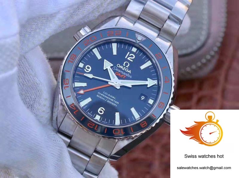 Omega Seamaster Planet Ocean 232.30.44.22.03.001 VS Factory Blue Dial 2 Omega Seamaster Planet Ocean 232.30.44.22.03.001 VS Factory Blue Dial 2