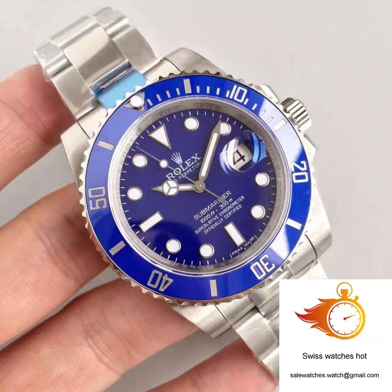 Rolex Submariner Date 116619LB 40MM Noob Factory Blue Dial 2 Rolex Submariner Date 116619LB 40MM Noob Factory Blue Dial 2