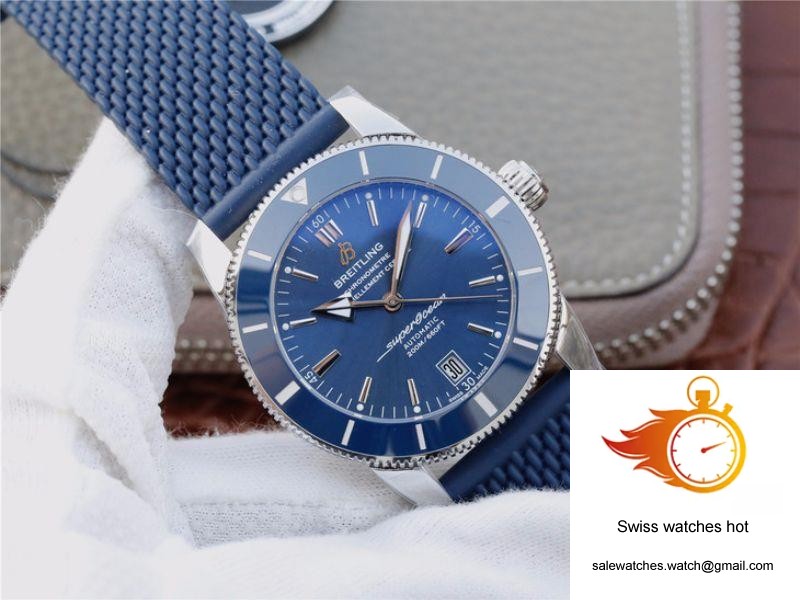 Breitling Superocean Heritage II AB2010161C1S1 GF Factory Blue Dial 2 Breitling Superocean Heritage II AB2010161C1S1 GF Factory Blue Dial 2
