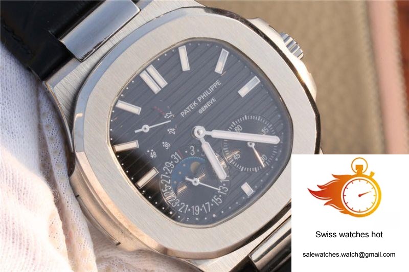 Patek Philippe Nautilus Moonphase 5712G-001 Black Dial 2 Patek Philippe Nautilus Moonphase 5712G-001 Black Dial 2