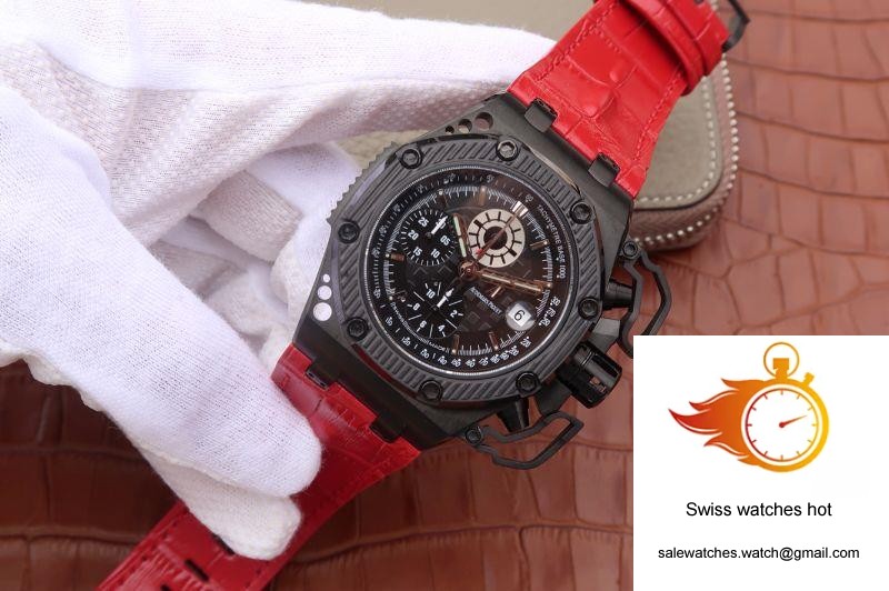 Audemars Piguet Royal Oak Offshore 26165IO.OO.A002CA.02 Noob Factory Black Dial 2 Audemars Piguet Royal Oak Offshore 26165IO.OO.A002CA.02 Noob Factory Black Dial 2