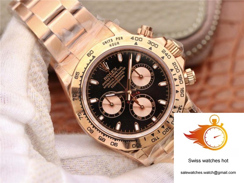 Rolex Daytona Cosmograph 116508-001 JH Factory Black Dial 2 Rolex Daytona Cosmograph 116508-001 JH Factory Black Dial 2