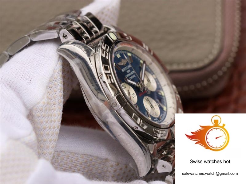 Breitling Chronomat 44MM AB011012/C788/435X/A20BA.1 GF Factory Blue Dial 2 Breitling Chronomat 44MM AB011012/C788/435X/A20BA.1 GF Factory Blue Dial 2