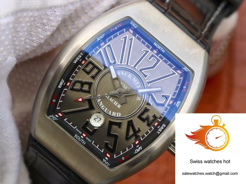 Franck Muller Vanguard V45-03 Gray Dial 2 Franck Muller Vanguard V45-03 Gray Dial 2