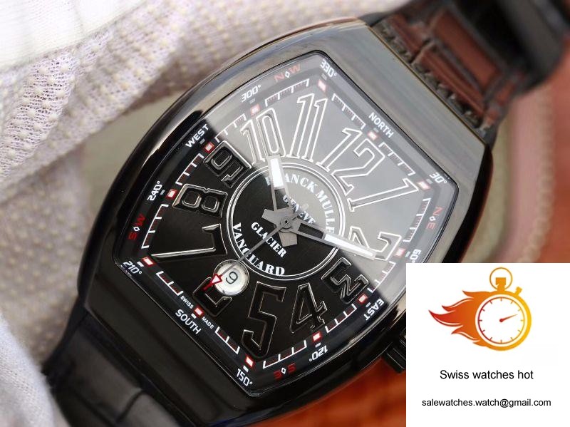 Franck Muller Vanguard V45-05 Black Dial 2 Franck Muller Vanguard V45-05 Black Dial 2