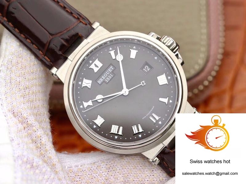 Breguet Marine 5517TI/G2/9ZU V9 Factory Grey Dial 2 Breguet Marine 5517TI/G2/9ZU V9 Factory Grey Dial 2