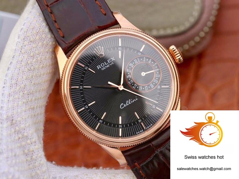 Rolex Celini Date 50515 MKS Factory 18K Rose Gold Case 2 Rolex Celini Date 50515 MKS Factory 18K Rose Gold Case 2