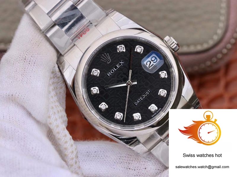 Rolex Datejust 116200 36mm DJ Factory Black Dial 2 Rolex Datejust 116200 36mm DJ Factory Black Dial 2