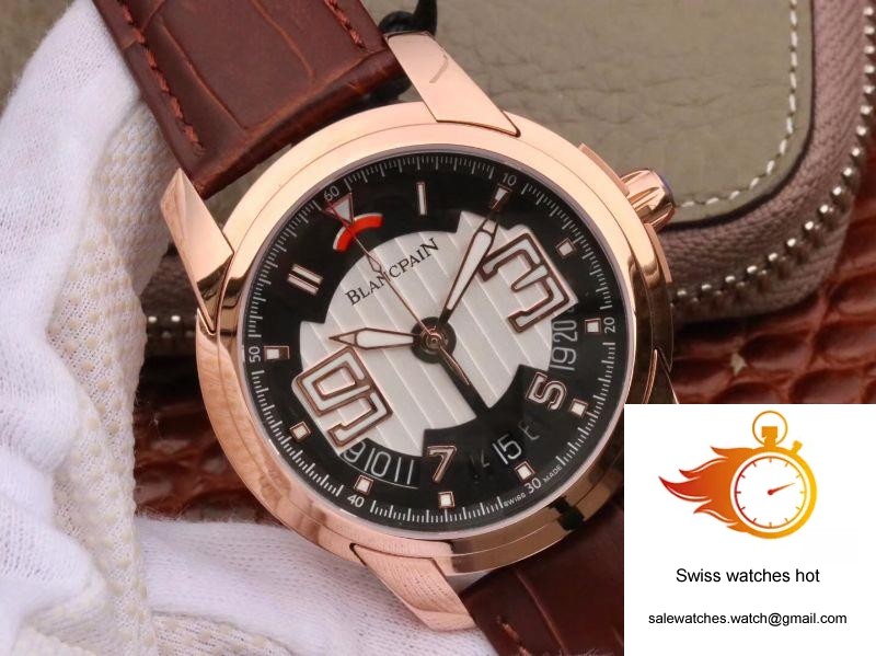 Blancpain L-EVOLUTION 8805-1134-53B Rose Gold Case Black Dial 2 Blancpain L-EVOLUTION 8805-1134-53B Rose Gold Case Black Dial 2