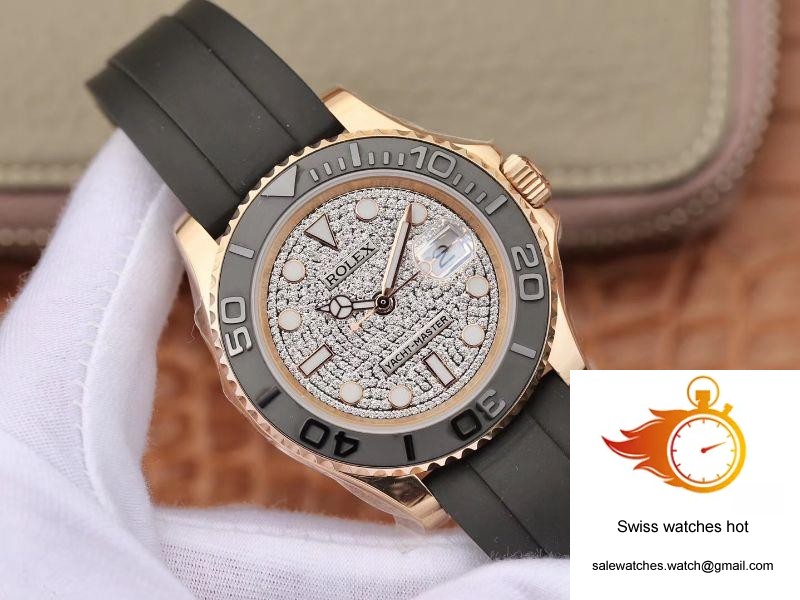 Rolex Yacht Master 116655 40mm Diamond Dial 2 Rolex Yacht Master 116655 40mm Diamond Dial 2
