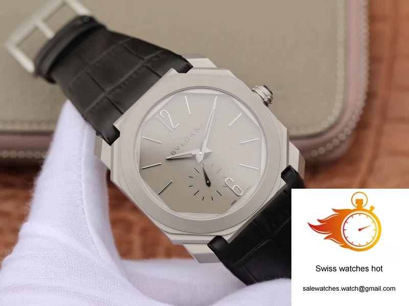 Bvlgari Octo Finissimo Extra Thin Automatic 103035 Gray Dial 2 Bvlgari Octo Finissimo Extra Thin Automatic 103035 Gray Dial 2