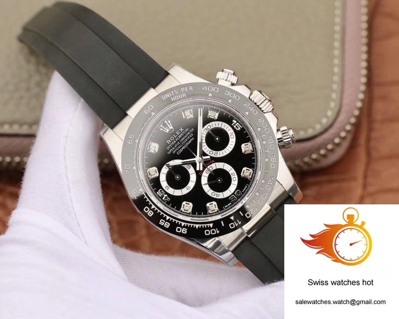 Rolex Daytona Cosmograph 116519 Noob Factory Black Dial 2 Rolex Daytona Cosmograph 116519 Noob Factory Black Dial 2