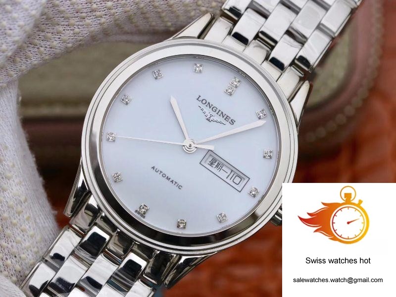 Longines Flagship Double Calendar L4.899.4.12.602 GK Factory White Dial 2 Longines Flagship Double Calendar L4.899.4.12.602 GK Factory White Dial 2
