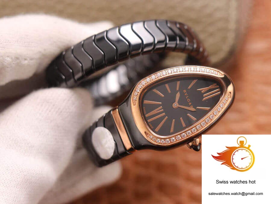 Bvlgari Serpenti 102532 BV Factory Rose Gold Diamond 2 Bvlgari Serpenti 102532 BV Factory Rose Gold Diamond 2