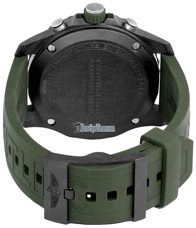x82310d31b1s1 Green Breitling Endurance Pro Quartz 44mm Mens Watch 2 x82310d31b1s1 Green Breitling Endurance Pro Quartz 44mm Mens Watch 2