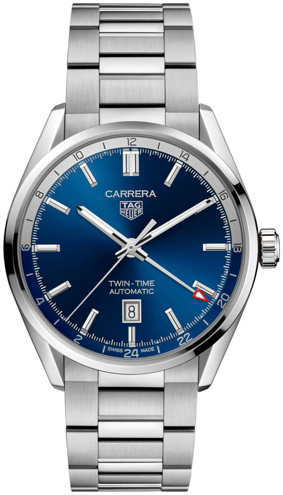 wbn201a.ba0640 Tag Heuer Carrera Twin Time 41mm Mens Watch 3 wbn201a.ba0640 Tag Heuer Carrera Twin Time 41mm Mens Watch 3
