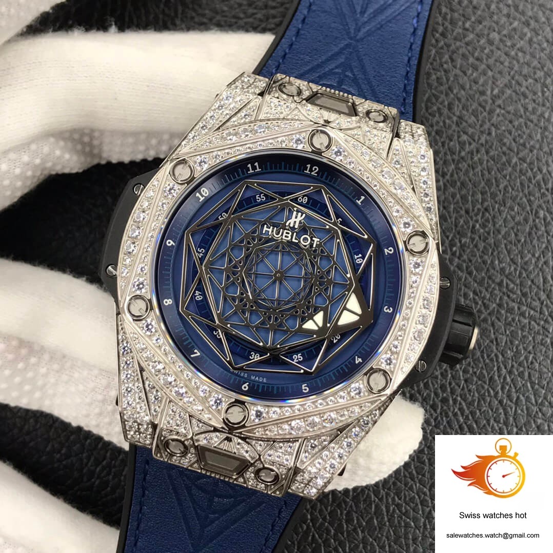 Hublot Big Bang WWF Factory Titanium Full Diamond Case 3 Hublot Big Bang WWF Factory Titanium Full Diamond Case 3