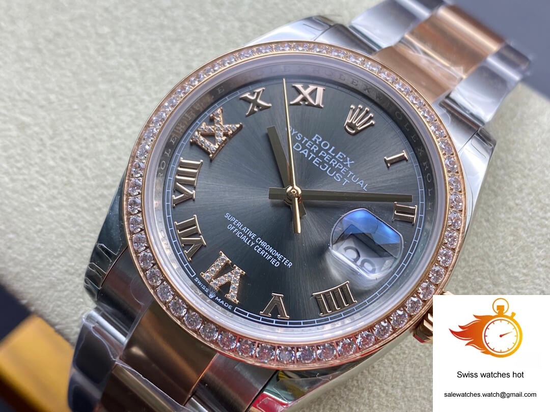Rolex Datejust M126281RBR-0012 EW Factory Diamond-set Bezel 3 Rolex Datejust M126281RBR-0012 EW Factory Diamond-set Bezel 3