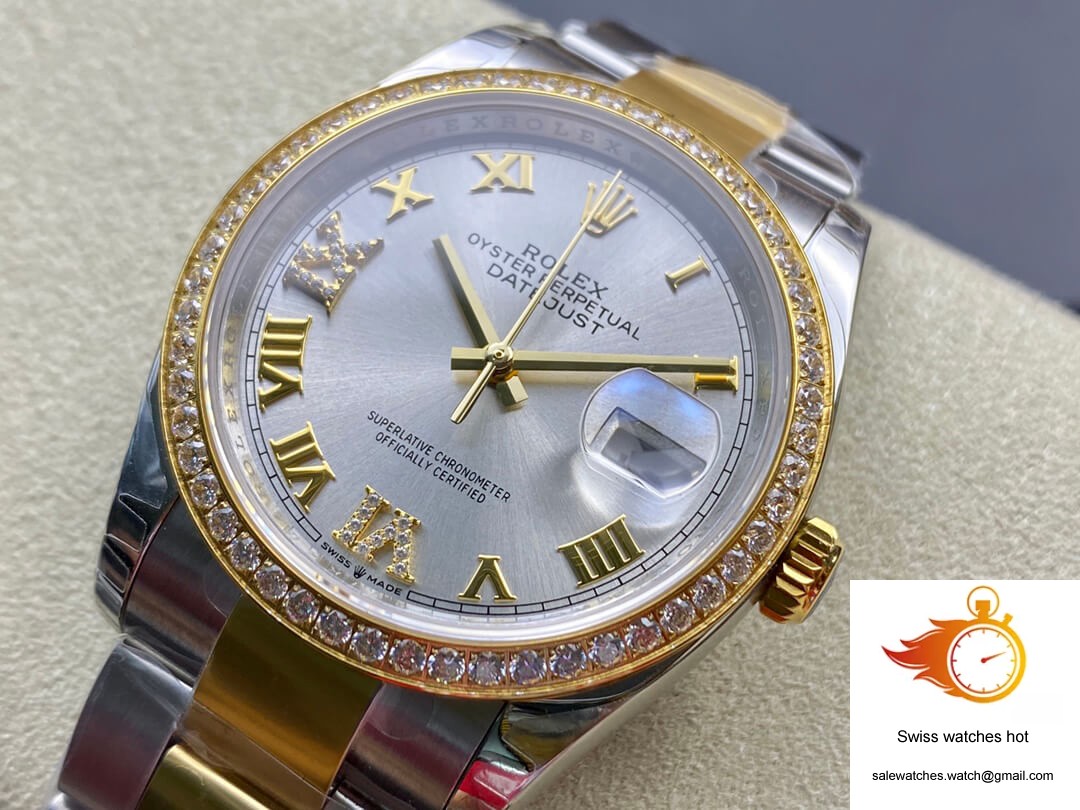 Rolex Datejust M126283RBR-0018 EW Factory Diamond-set Bezel 3 Rolex Datejust M126283RBR-0018 EW Factory Diamond-set Bezel 3