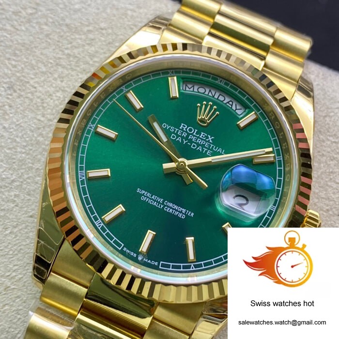 Rolex Day Date 118238 EW Factory Green Dial 3 Rolex Day Date 118238 EW Factory Green Dial 3