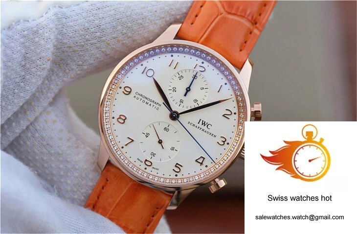 IWC Portuguese ZF Factory Orange Cowhide Strap 3 IWC Portuguese ZF Factory Orange Cowhide Strap 3