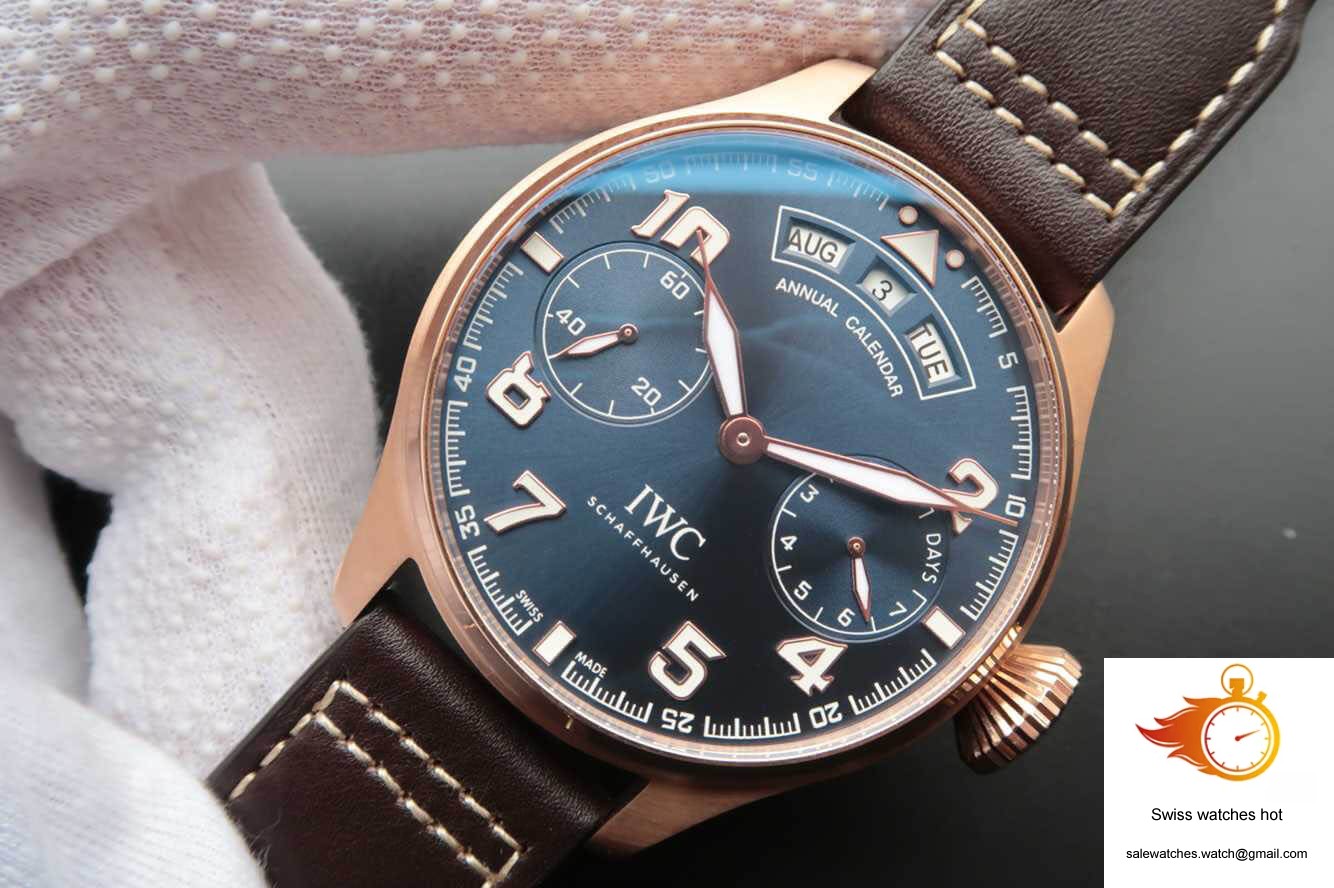 IWC Pilot IW502701 ZF Factory Blue Dial 3 IWC Pilot IW502701 ZF Factory Blue Dial 3
