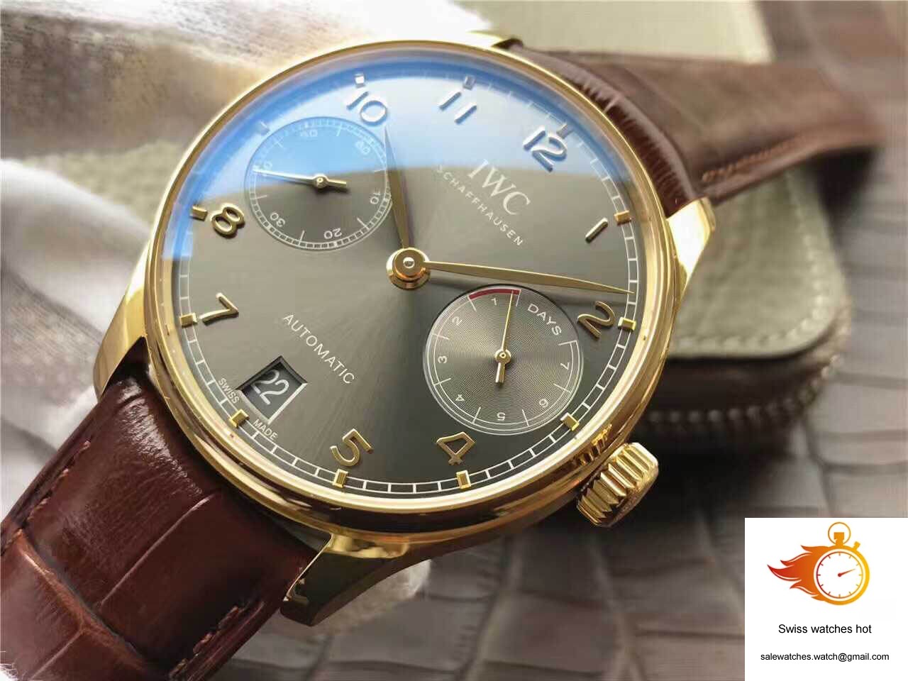 IWC Portugieser IW500101 ZF Factory Yellow Gold Case 3 IWC Portugieser IW500101 ZF Factory Yellow Gold Case 3