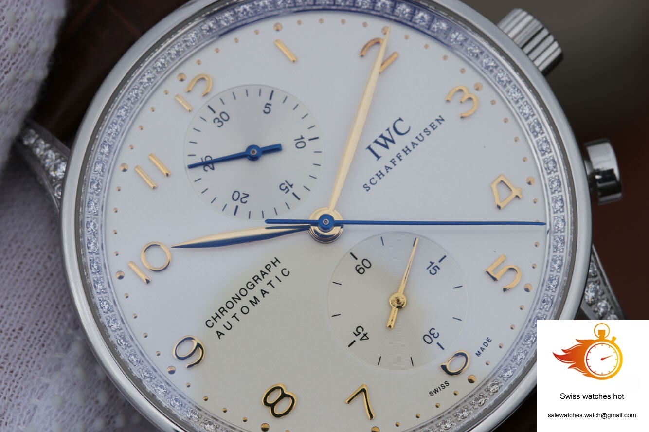 IWC Portugieser IW371440 ZF Factory V2 Stainless Steel Diamond 3 IWC Portugieser IW371440 ZF Factory V2 Stainless Steel Diamond 3