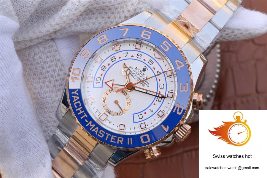Rolex Yacht-Master M116681-0002 JF Factory White Dial 3 Rolex Yacht-Master M116681-0002 JF Factory White Dial 3