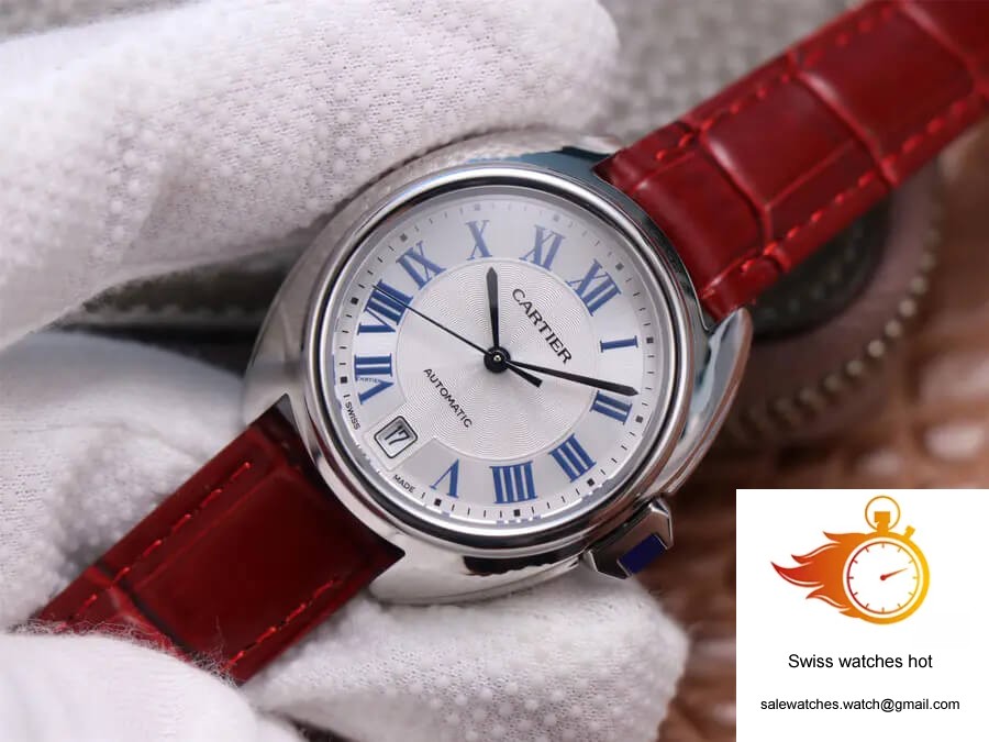 Cle De Cartier WSCL0017 V6 Factory White Dial 3 Cle De Cartier WSCL0017 V6 Factory White Dial 3