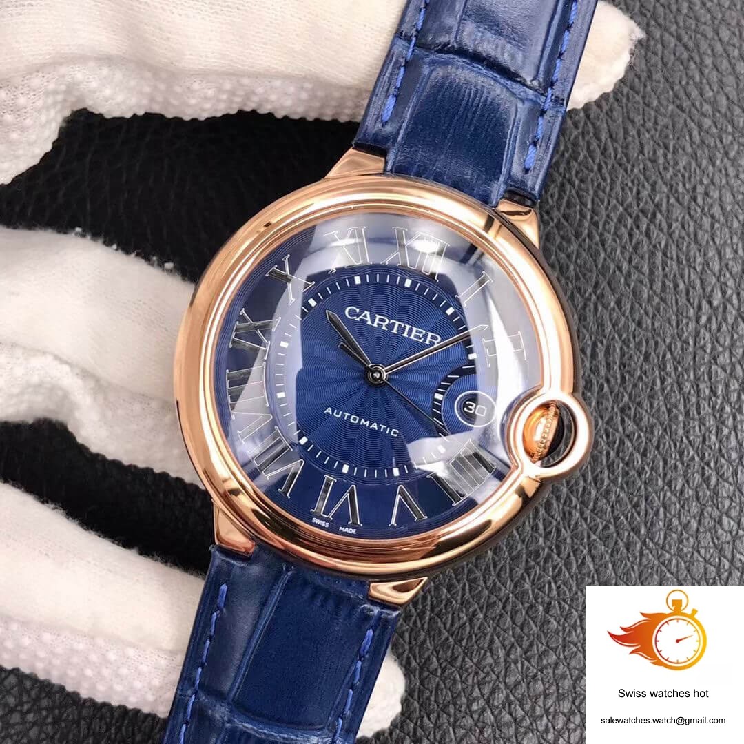 Ballon Bleu De Cartier 42MM WGBB0036 V6 Factory Blue Dial 3 Ballon Bleu De Cartier 42MM WGBB0036 V6 Factory Blue Dial 3